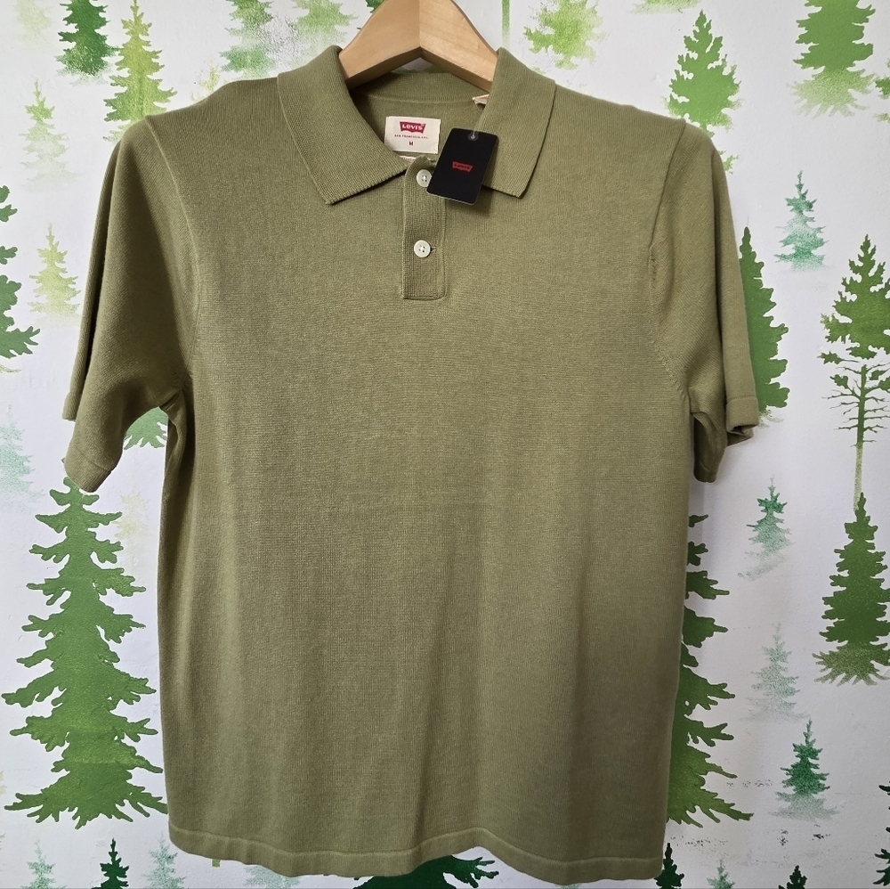 Levi's Olive Green Men's Polo Shirt